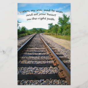 Proverbs 23:19 briefpapier