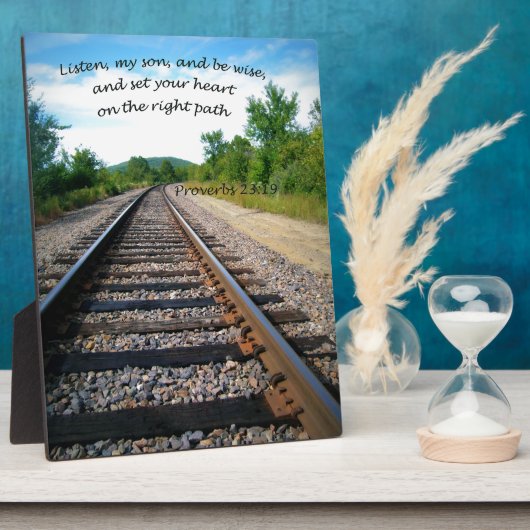 Proverbs 23:19 fotoplaat (Zijkant)