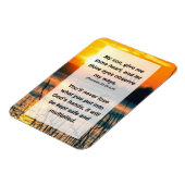 Proverbs 23:26 Mijn zoon geeft me een hart, en laa Magneet (Linkerzijde)