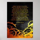 Proverbs 24:30-34 Bijbelversie Poster (Voorkant)