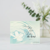 Proverbs 27:19 - Als water het gezicht weergeeft Briefkaart (Staand voorkant)