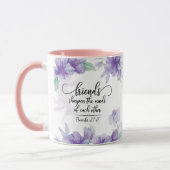 Proverbs 27:9 Sweet vriendschap verfrist de sol Mok (Links)