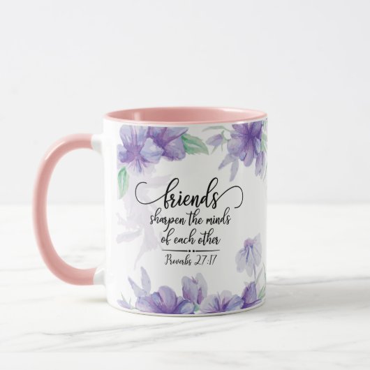 Proverbs 27:9 Sweet vriendschap verfrist de sol Mok (Links)