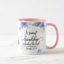 Proverbs 27:9 Sweet vriendschap verfrist de sol