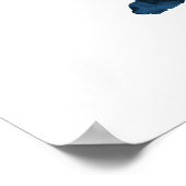 Proverbs 28 1 vet als leeuw poster (Hoek)