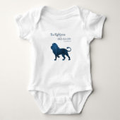 Proverbs 28 1 vet als leeuw romper (Voorkant)