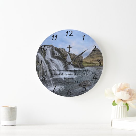 Proverbs 2:7: Christelijk trouw gebed Grote Klok (Huis)