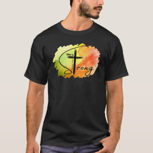 Proverbs 3125 Ze is een sterke kerkbijbel Jezus Go T-shirt