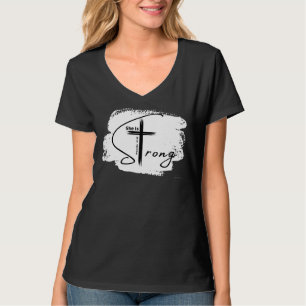 Proverbs 3125 Ze is een sterke kerkbijbel Jezus Go T-shirt