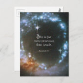 Proverbs 31:10 briefkaart (Voorkant / Achterkant)