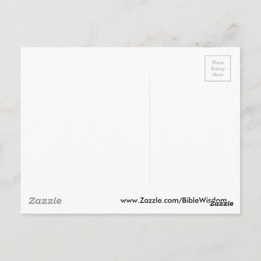 Proverbs 31:10 briefkaart (Achterkant)