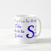 Proverbs 31:10 Vrouw ver boven Rubies Esp Koffiemok (Voorkant rechts)