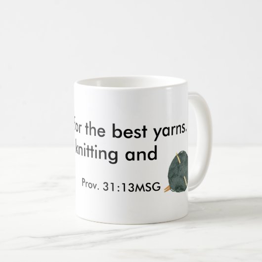 Proverbs 31:13 Mok (Voorkant rechts)