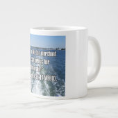 Proverbs 31:14 WEBU Mug Grote Koffiekop (Voorkant rechts)