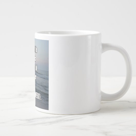 Proverbs 31:15 WEBU Mug Grote Koffiekop (Rechts)