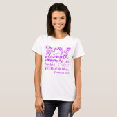Proverbs 31:25 (GEWELDIG) T-shirt (Voorkant volledig)