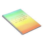 Proverbs 31:25-laptop - Summer Faux Foil Script Notitieboek (Rechterzijde)