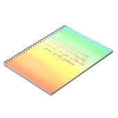 Proverbs 31:25-laptop - Summer Faux Foil Script Notitieboek (Linkerzijde)