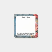 Proverbs 31:25 Post-It Notes Bible Verse Floral  (Voorkant)