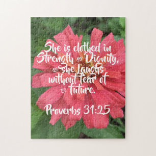 Proverbs 31:25 Puzzle Legpuzzel