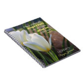 Proverbs 31:25 Tulip Prayer Journal Notitieboek (Rechterzijde)