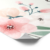 Proverbs 31:25 Ze is in sterkte gedicht Poster (Hoek)