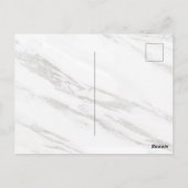 Proverbs 31:26 Bijbelverse marmer Glam Briefkaart (Achterkant)