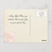 Proverbs 31:26, Bijbelversie, Moederdag Briefkaart (Achterkant)