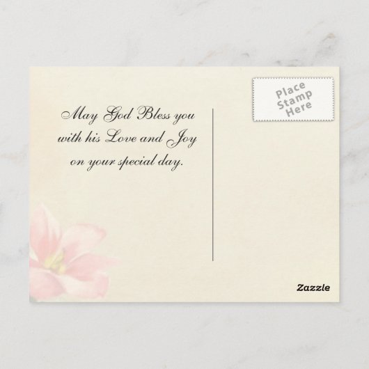 Proverbs 31:26, Bijbelversie, Moederdag Briefkaart (Achterkant)