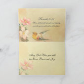 Proverbs 31:26, Bijbelversie, Moederdag Kaart (Binnen)