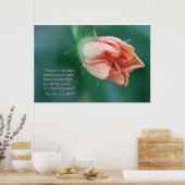 Proverbs 31:30 Afdrukken van scripts Poster (Keuken)