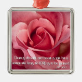 Proverbs 31:30 metalen ornament (Voorkant)