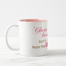 Proverbs 31:30 tweekleurige koffiemok