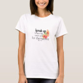 Proverbs 31:8 T-shirt (Voorkant)