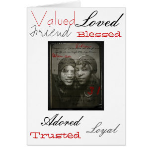 Proverbs 31 Afrikaanse Amerikaanse vrouwenkaart