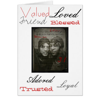 Proverbs 31 Afrikaanse Amerikaanse vrouwenkaart