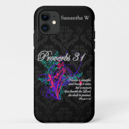 Proverbs 31 Bijbel Christelijk vrouwen Case-Mate iPhone Case