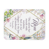 Proverbs 31 Bijbel Verse Christelijke Moederdag Gi Magneet (Horizontaal)