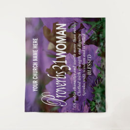 PROVERBS 31 Christelijke kerk van VROUW Wandkleed
