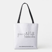 Proverbs 31 Christian Woman Shoulder Tote Bag (Achterkant)