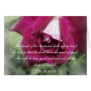 Proverbs 31 Collectie ~ Pro 31:11-12