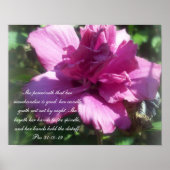 Proverbs 31 Collectie~ Pro 31:18-19 Poster (Voorkant)