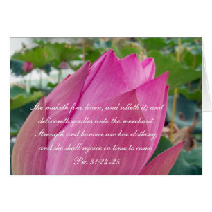 Proverbs 31 Collectie ~ Pro 31:24-25
