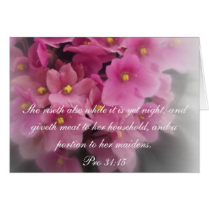 Proverbs 31 Collectie ~ Proverbs 31:15
