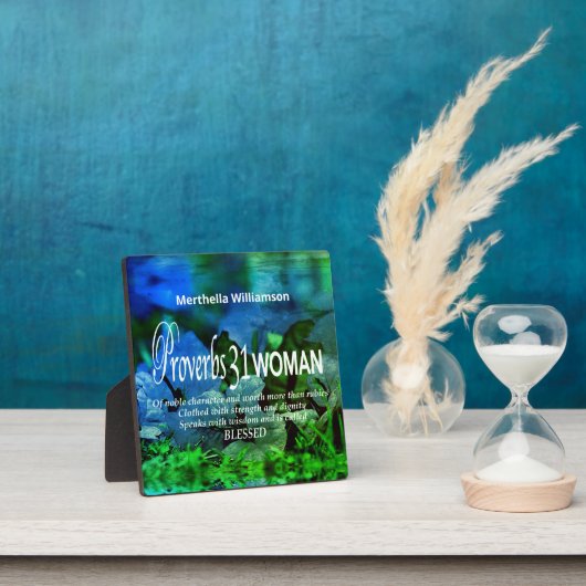 Proverbs 31 Inspirerend Christelijk Fotoplaat (Insitu)