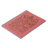 Proverbs 31 - Kleed in Sterkte & Waardigheid Bruin Notitieboek (Linkerzijde)