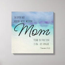 Proverbs 31 mam canvas afdruk