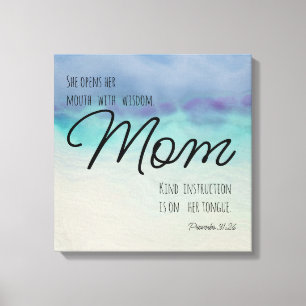 Proverbs 31 mam canvas afdruk