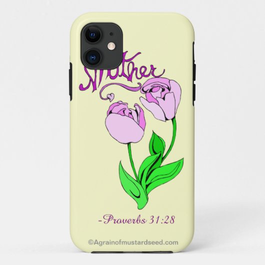Proverbs 31 Mam Moederdag Case-Mate iPhone Case (Achterkant)