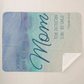 Proverbs 31 mam sherpa deken (Voorkant (horizontaal))